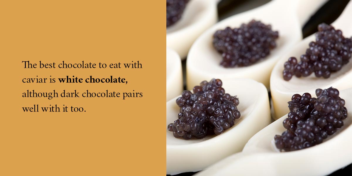 White Chocolate and Caviar Pairing