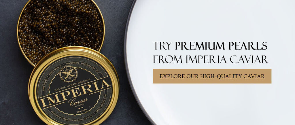 Try Premium Pearls From Imperia Caviar