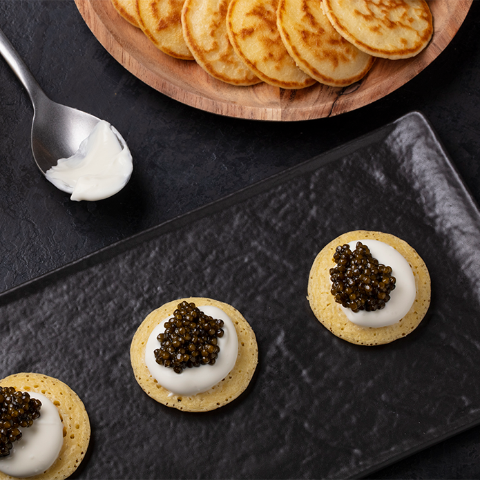 Blini and Caviar bundle